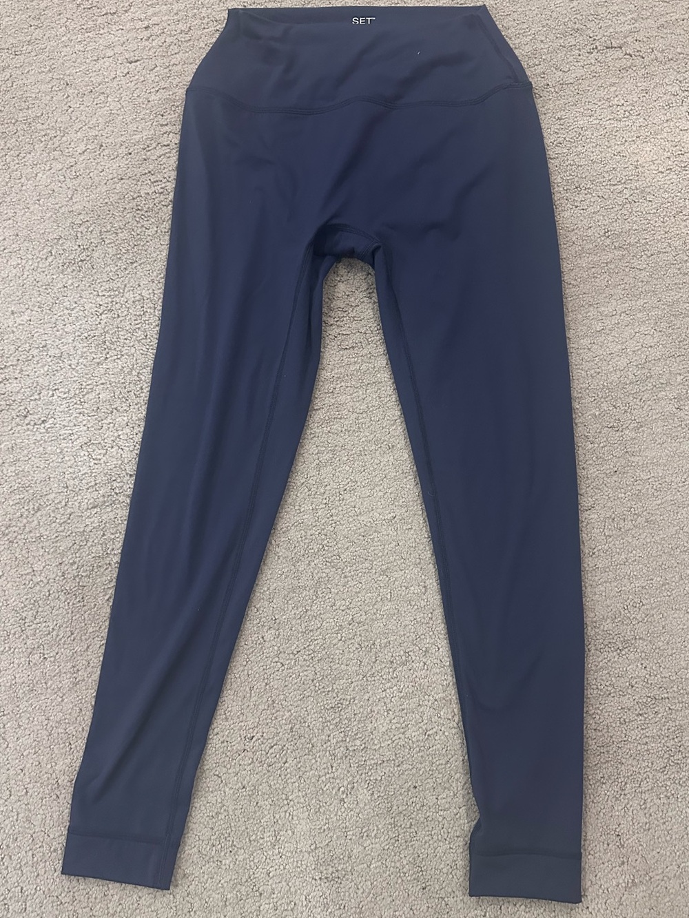SET Active Navy High-Waist Leggings for Women Air Luxe